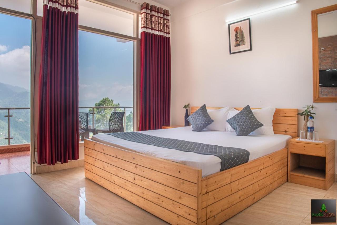 Mystic Kasauli I Pvt Balcony I Peacefull Area I Serviced Apt I By Exotic Stays Exteriér fotografie